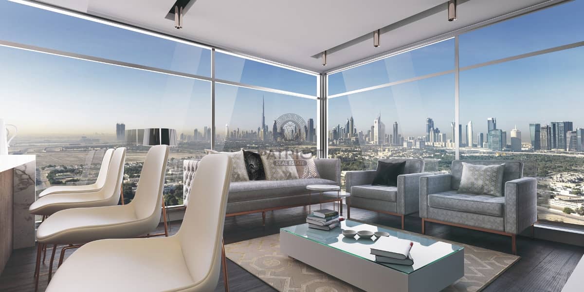 19 Burj Kahlifa View| 25% Discounted Price| Huge Terrace with pool view