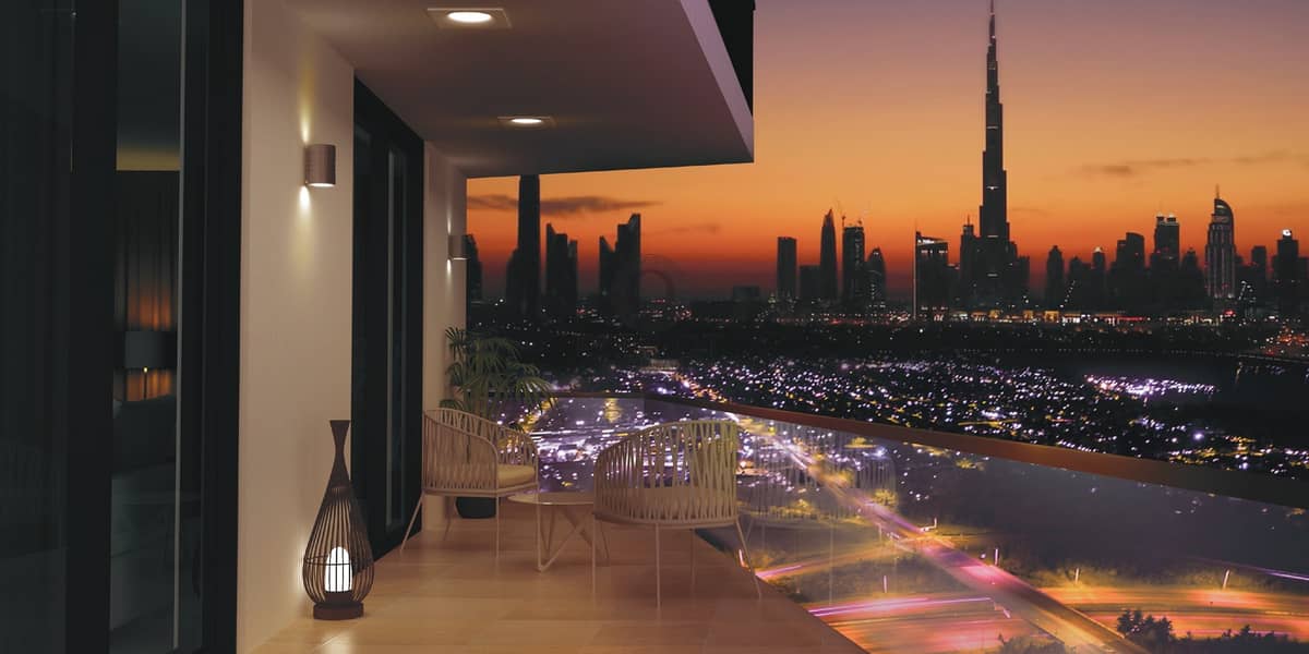 24 Burj Kahlifa View| 25% Discounted Price| Huge Terrace with pool view