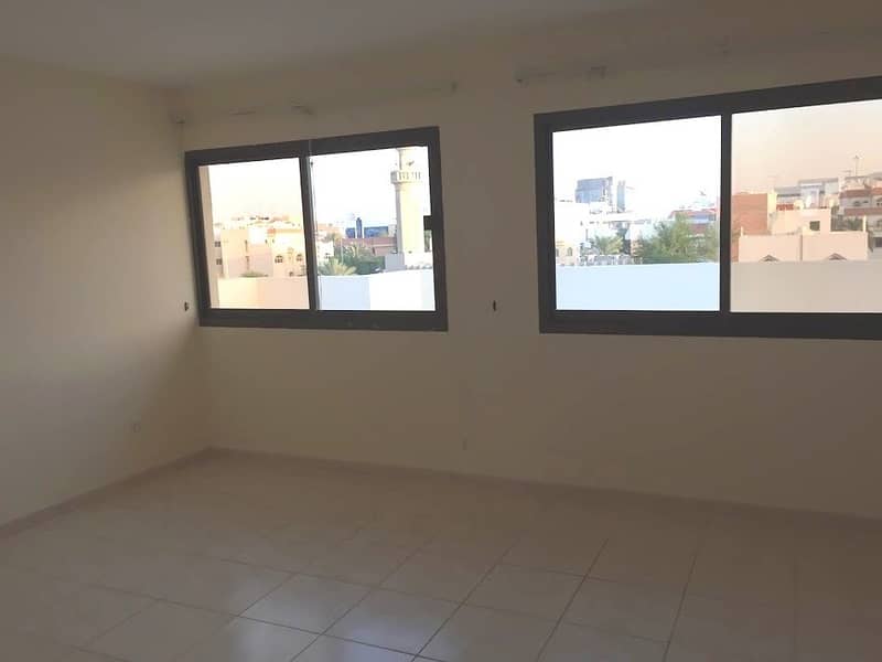 NO COMMISSION +RESERVED PARKING| Big Studio w/ Big Terrace in Najda Street behind Burjeel Hospital