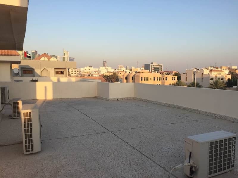 14 NO COMMISSION +RESERVED PARKING| Big Studio w/ Big Terrace in Najda Street behind Burjeel Hospital