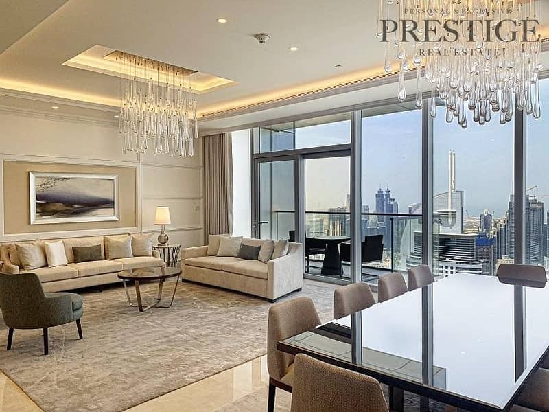 Penthouse| 4 Bedrooms |The Address Fountain views