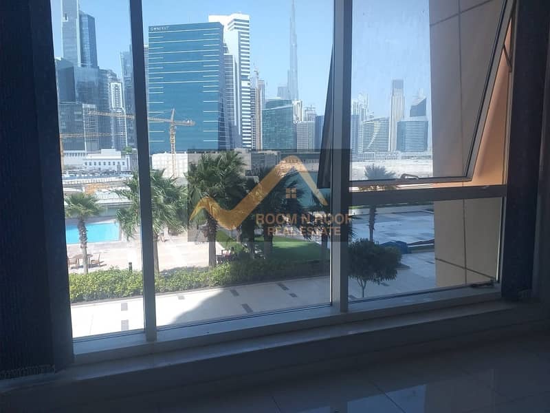 2 Full Burj Khalifa N Canal View Office Available Now