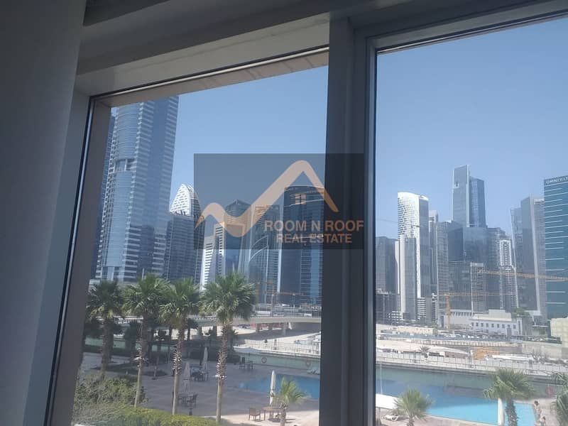 5 Full Burj Khalifa N Canal View Office Available Now