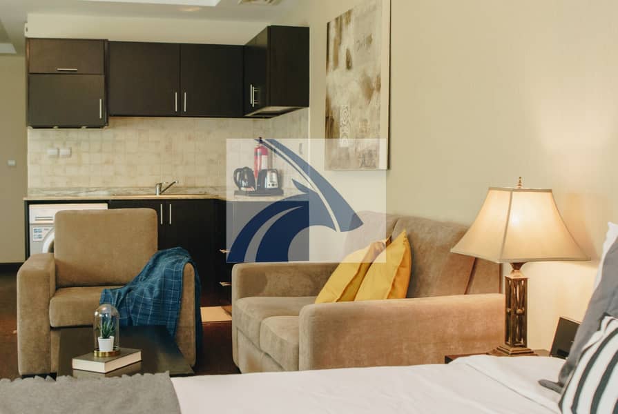 10 Exec Studio | AED 3300incl Utilities+Services | No Agency Fee | 12 chq