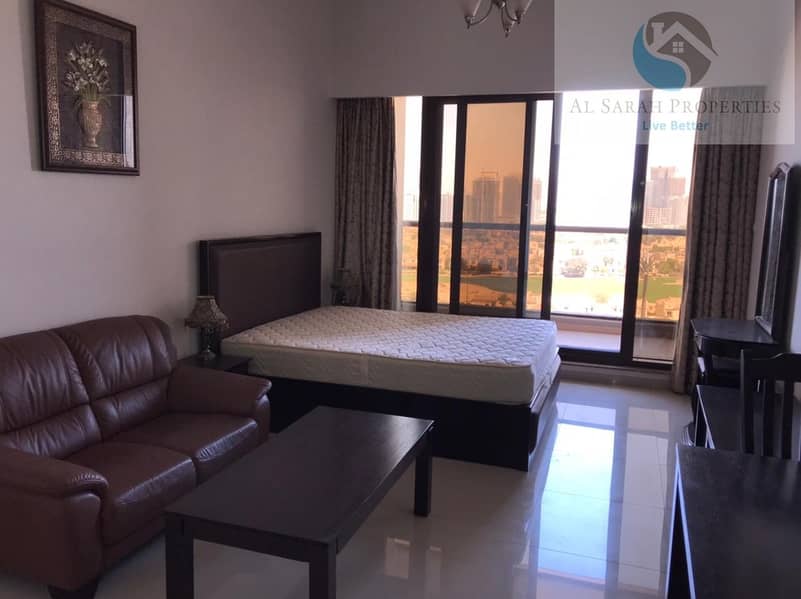 Spacious Furnished Studio-Elite Residence-Sports City (Full Golf Course view)