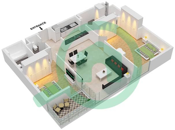 Floor 2,4,6,8,10