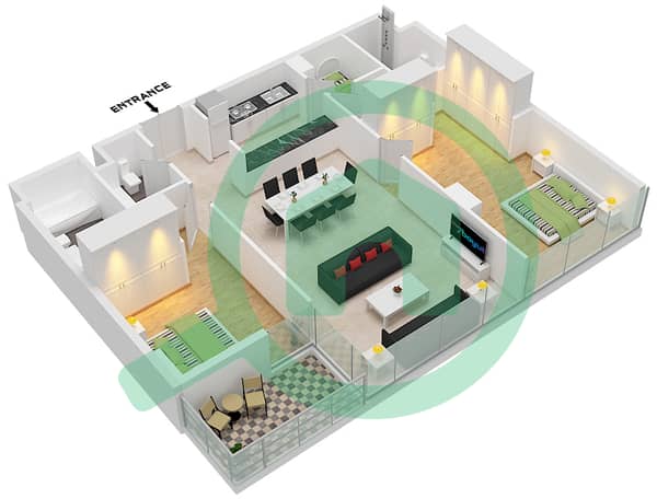 Floor 2,4,6,8,10