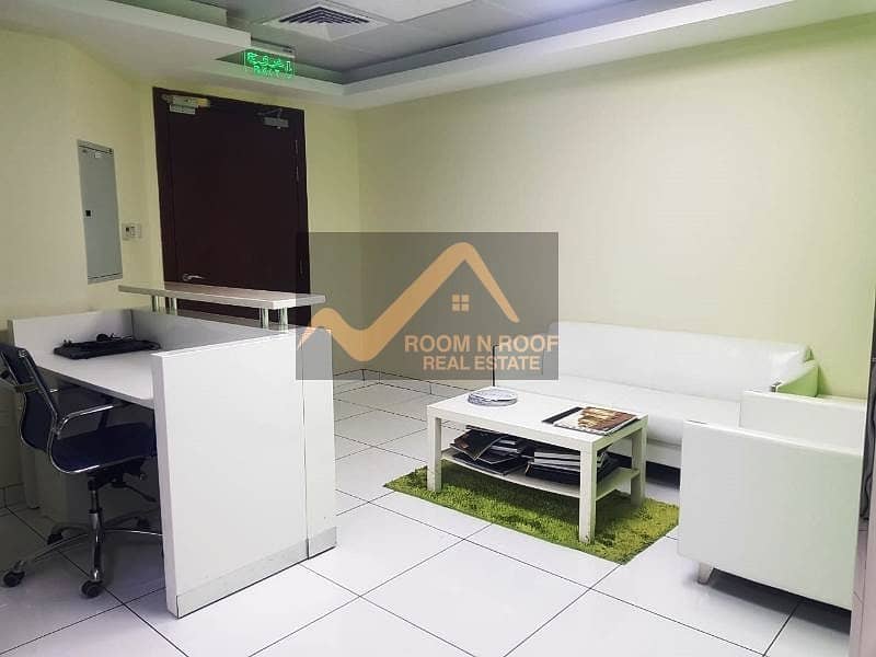 36 |  Furnished Office| Lake View| Glass Partitions |The Metropolis Tower| Business Bay