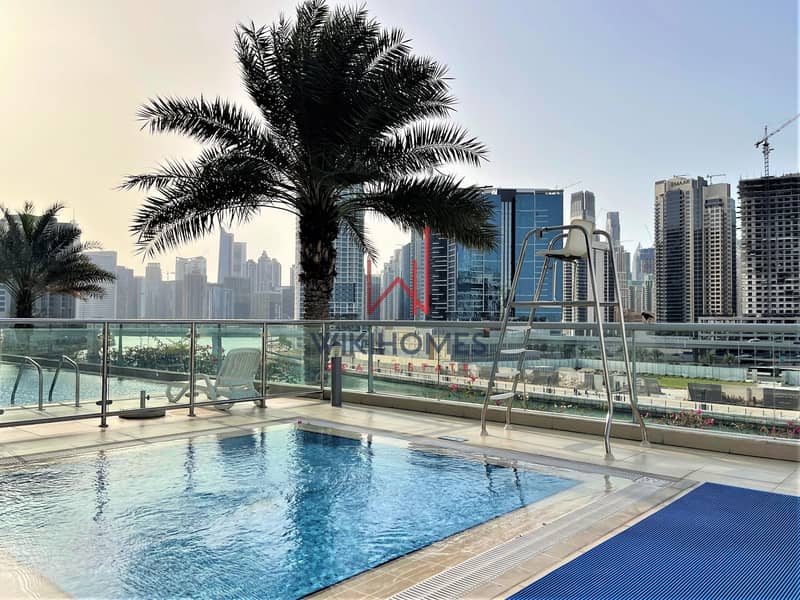 14 Fully Furnished | Full Canal View | High Floor | Burj Khalifa View