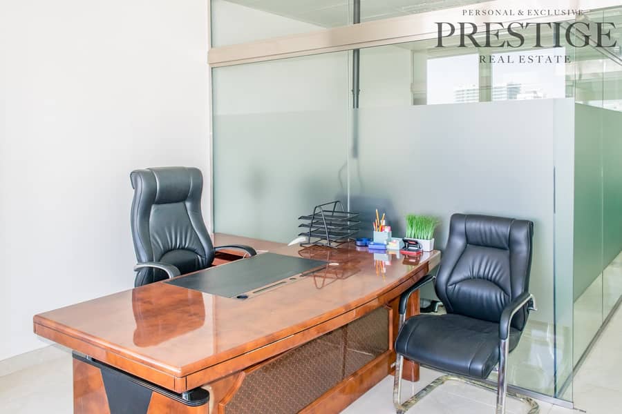 12 Fully Furnished Office| Ready To Move In| Full Lake