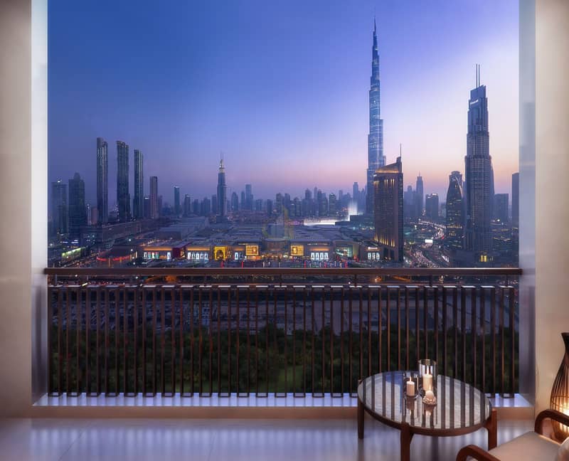 8 A Refined Lifestyle Beyond Compare | Awe-inspiring vistas of Burj Khalifa