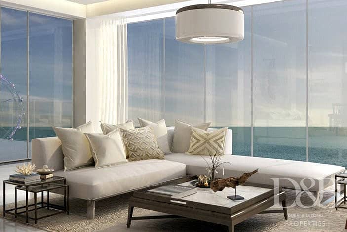 5 Ready Apartment | Full Sea and Dubai Eye View