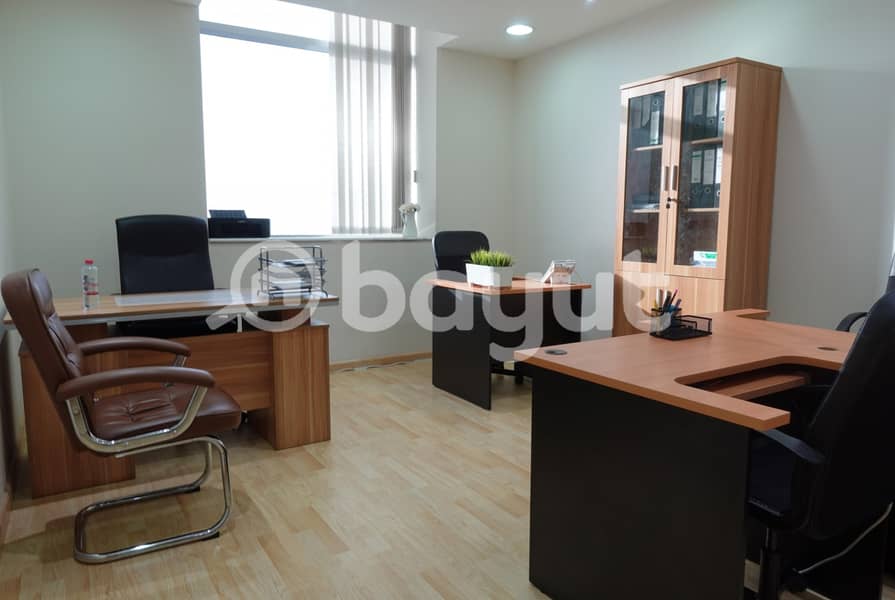 FULLY FITTED INDEPENDENT OFFICE WITH EJARI | PREMIUM BUSINESS TOWER | FREE PARKING | NO COMMISSION