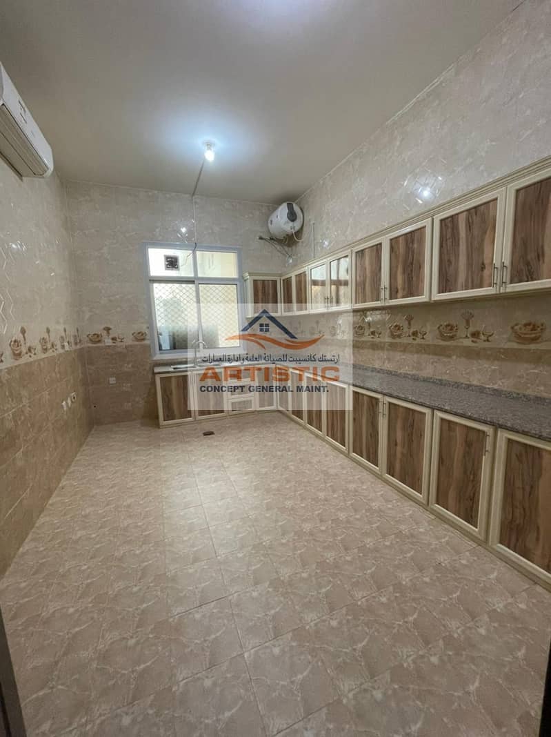 3 Good condition 3 bedroom with majlis  available for rent in al bahia  65000AED