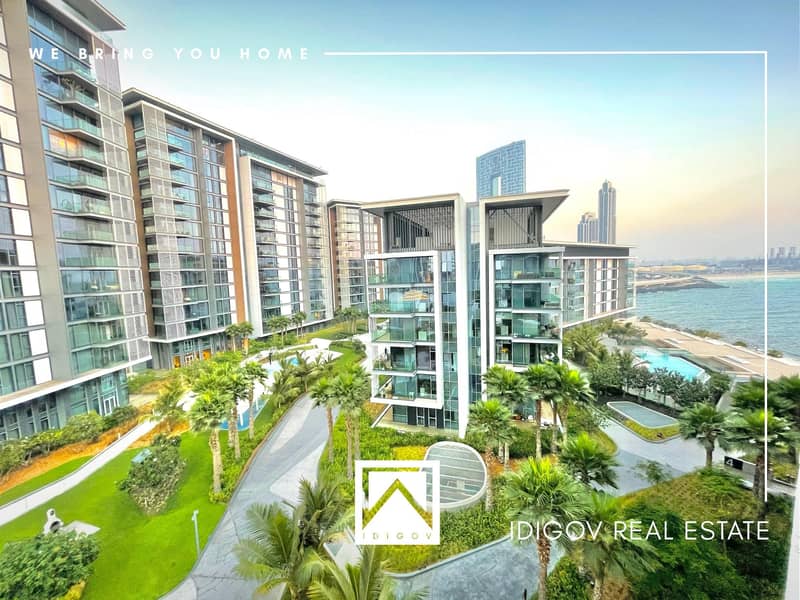 Largest 1BR | Partial Sea View | Large Balcony