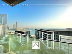 Full Panoramic Sea View | Largest 2BR | Maid Room