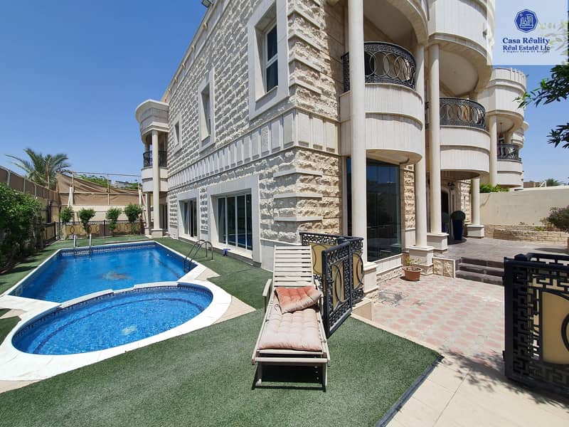 Semi-detached 4 Master BR villa for rent in Mirdif