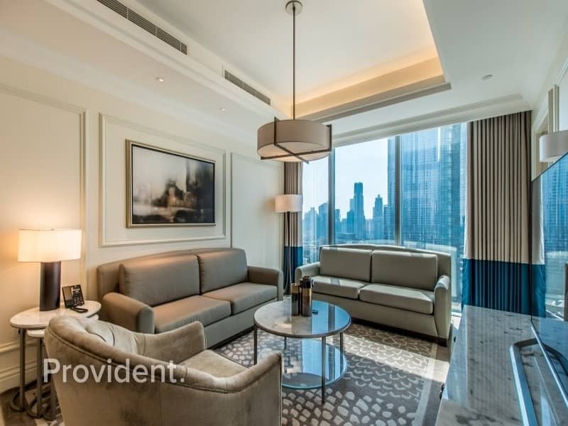 Furnished and Serviced | Full Burj Khalifa View