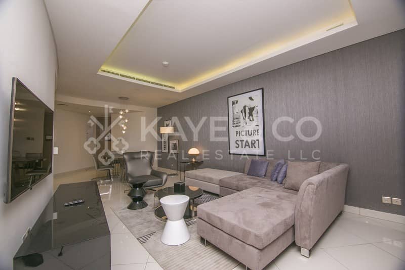 Exquisite | Fully Furnished | Spacious Living Room