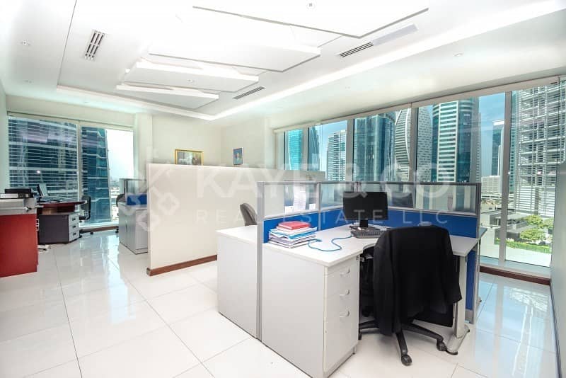 2 Office | Fully  Furnished | Low Floor | Great View
