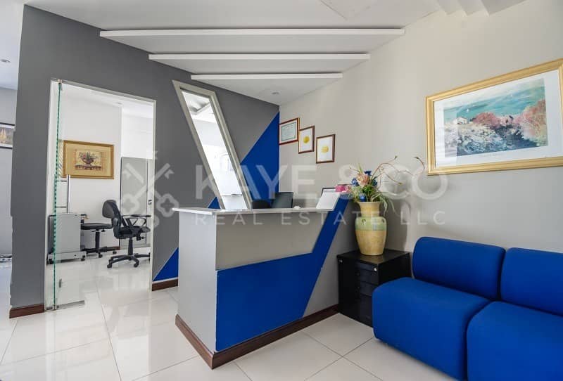 6 Office | Fully  Furnished | Low Floor | Great View