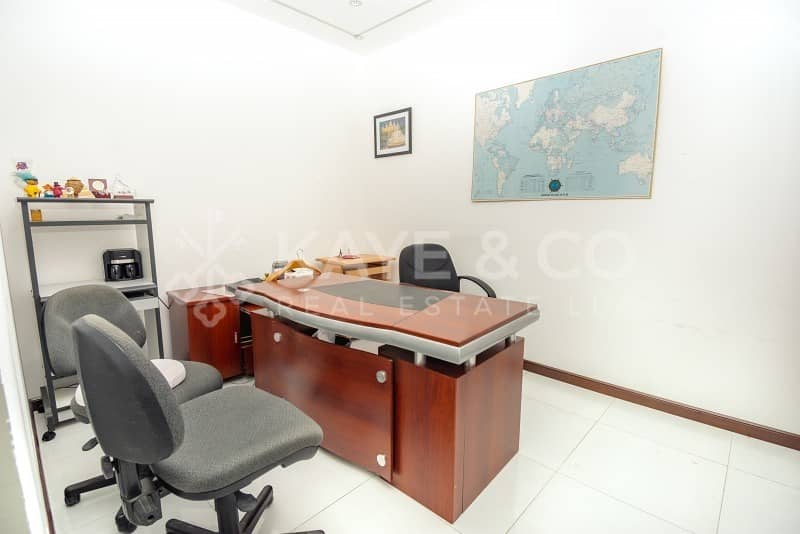 7 Office | Fully  Furnished | Low Floor | Great View