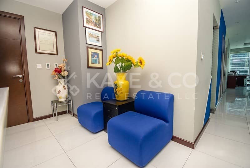 10 Office | Fully  Furnished | Low Floor | Great View