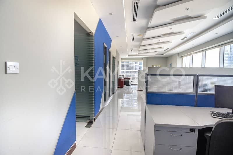 12 Office | Fully  Furnished | Low Floor | Great View
