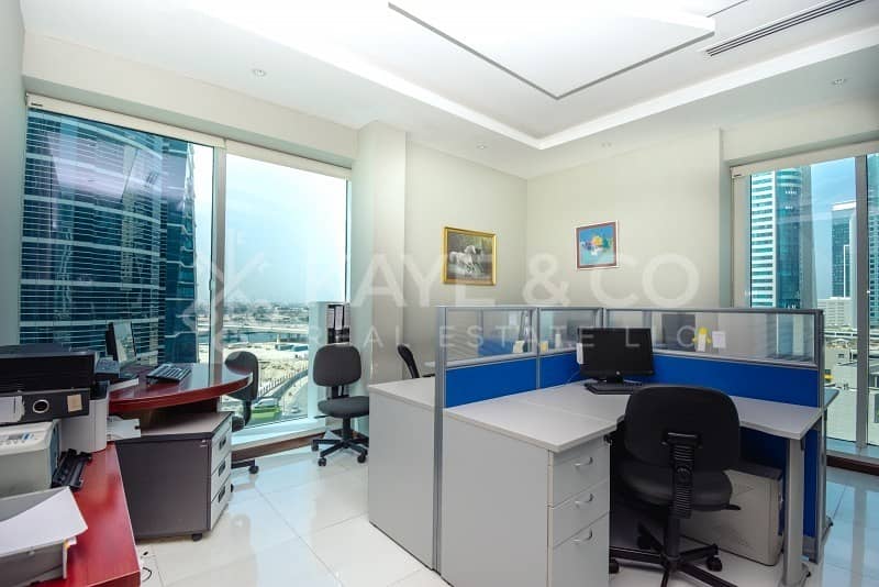 13 Office | Fully  Furnished | Low Floor | Great View