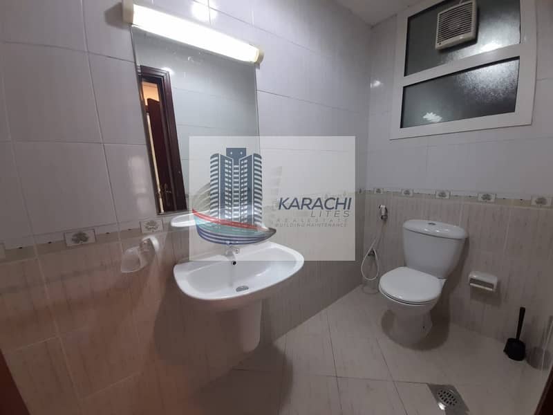 12 No Security Deposit!! Spacious And Well Maintained Apartment With 02 Master Bedrooms Near Khalifa University!!