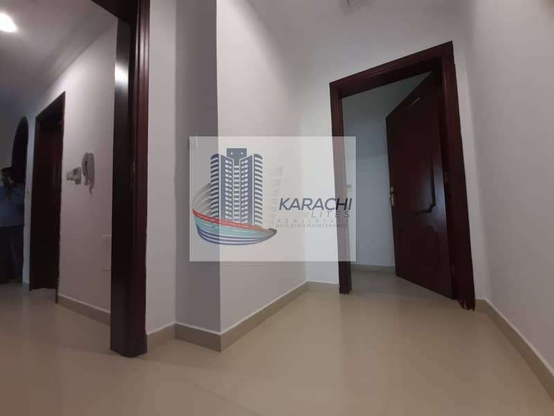 13 No Security Deposit!! Spacious And Well Maintained Apartment With 02 Master Bedrooms Near Khalifa University!!