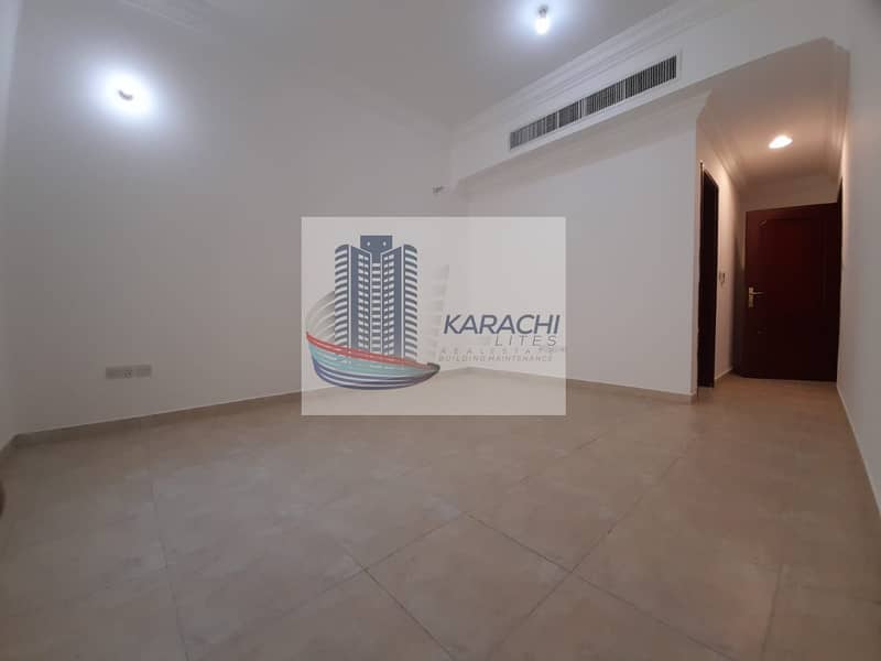 15 No Security Deposit!! Spacious And Well Maintained Apartment With 02 Master Bedrooms Near Khalifa University!!