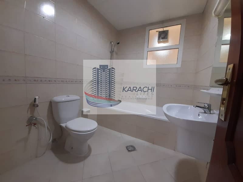 21 No Security Deposit!! Spacious And Well Maintained Apartment With 02 Master Bedrooms Near Khalifa University!!