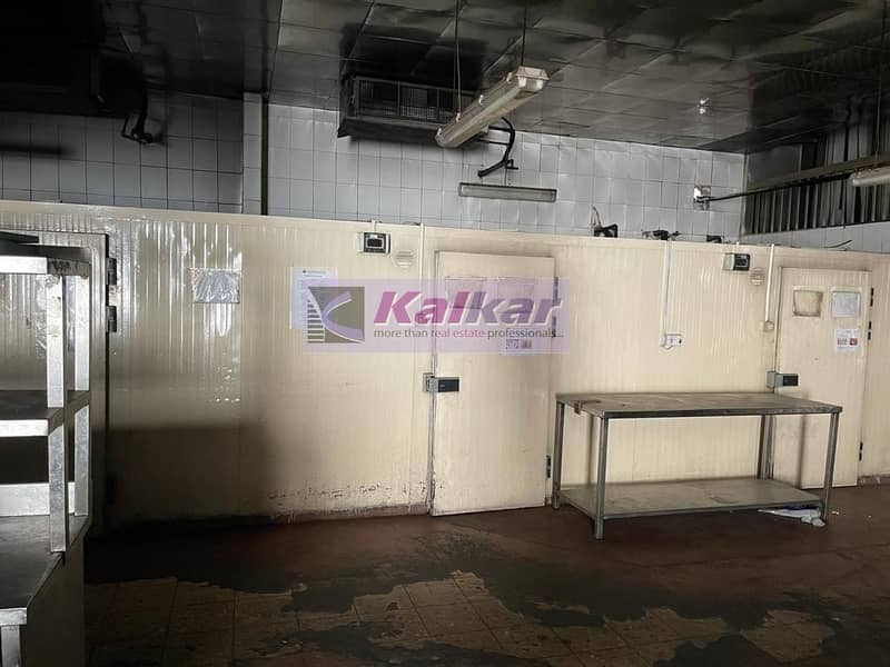 18 !! 22000 SQFT RUNNING KITCHEN FOR RENT WITH ALL EQUIPMENT'S IN ALQUOZ AED: 590k INCLUDING TAX !!