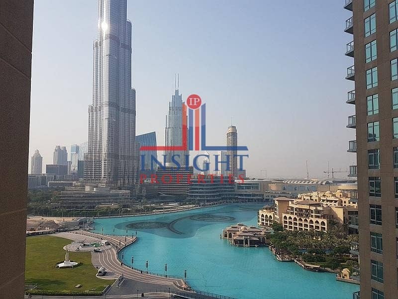 5 EXCLUSIVE 2 BED | STUNNING BURJ KHALIFA AND FOUNTIAN VIEW