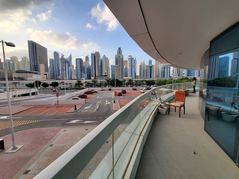 2 Huge Balcony | Luxury 2BR | SZR View | Ready to Move in Unit