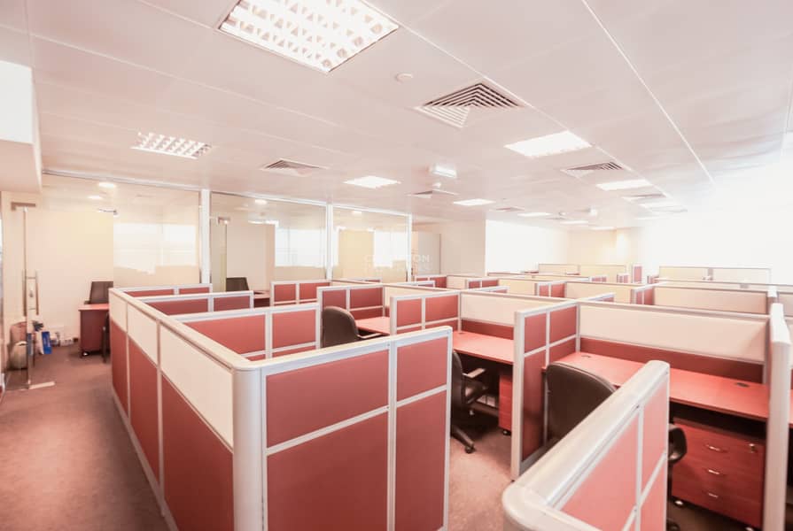 14 Fully Fitted & Furnished office| Great Location