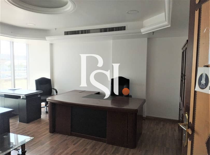 5 Furnished Office Space | 8 rooms | Abu Hail