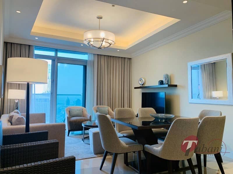 4 Full Burj and Fountain View| Middle unit