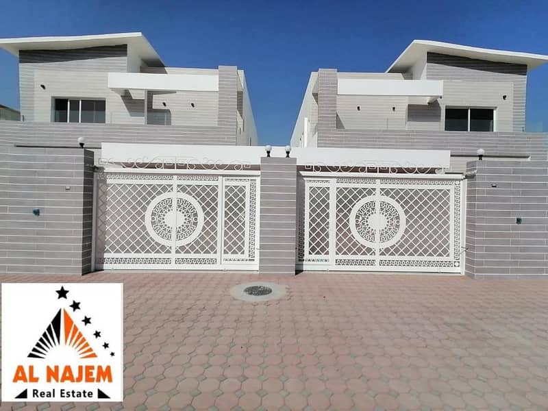Villa for sale with elegant and modern designs and finishes, with large areas