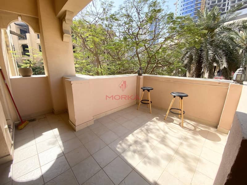 Exclusive | 1BR + Terrace | Furnished | Pool view