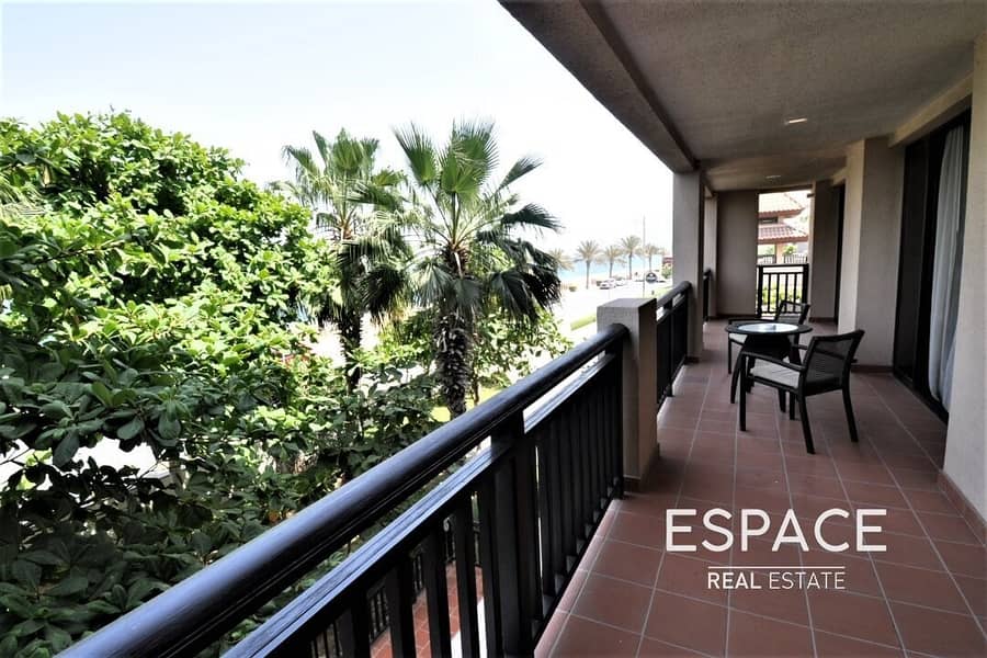 Sea and Garden View | Furnished 2 Beds | Beach Access