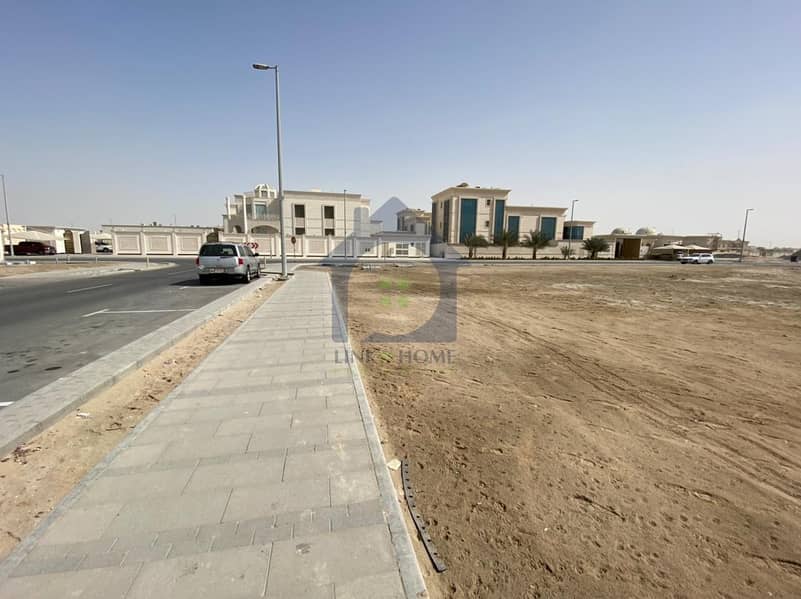 4 Amazing Corner Land in Shakhbout City For Sale