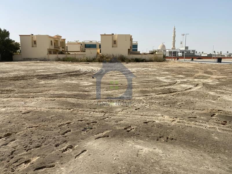 9 Amazing Corner Land in Shakhbout City For Sale