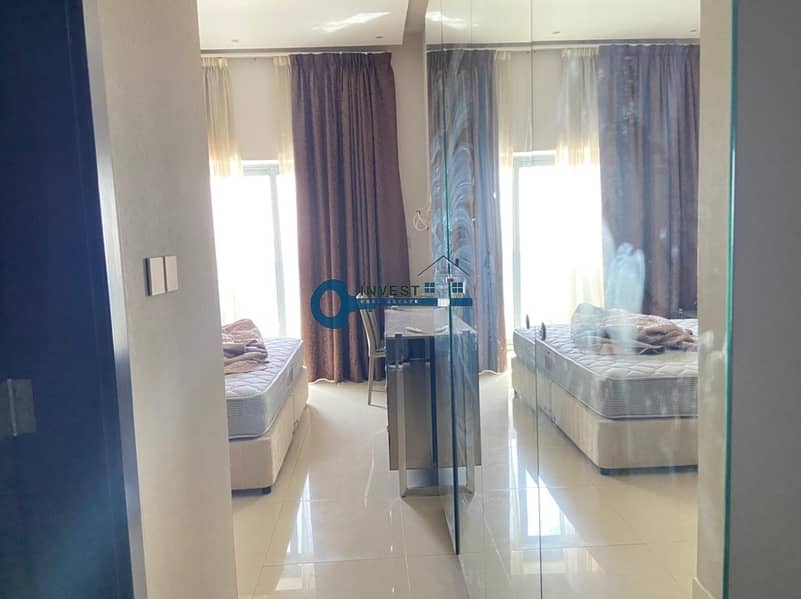 6 AMAZING FULLY FURNISHED ONE BEDROOM WITH A VERY NICE VIEW | CALL NOW
