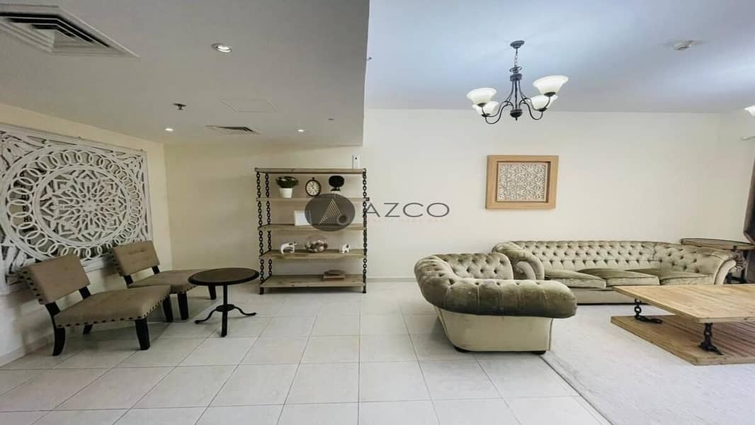 Fully Furnished | Huge Balcony | Pay In 12 Chqs