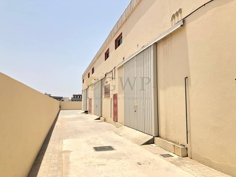 Brand new compound of 12 warehouses in Sector 2