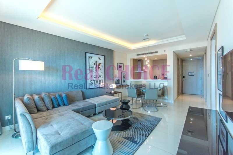 Luxurious 1 Bed | Fully Furnished | High Floor