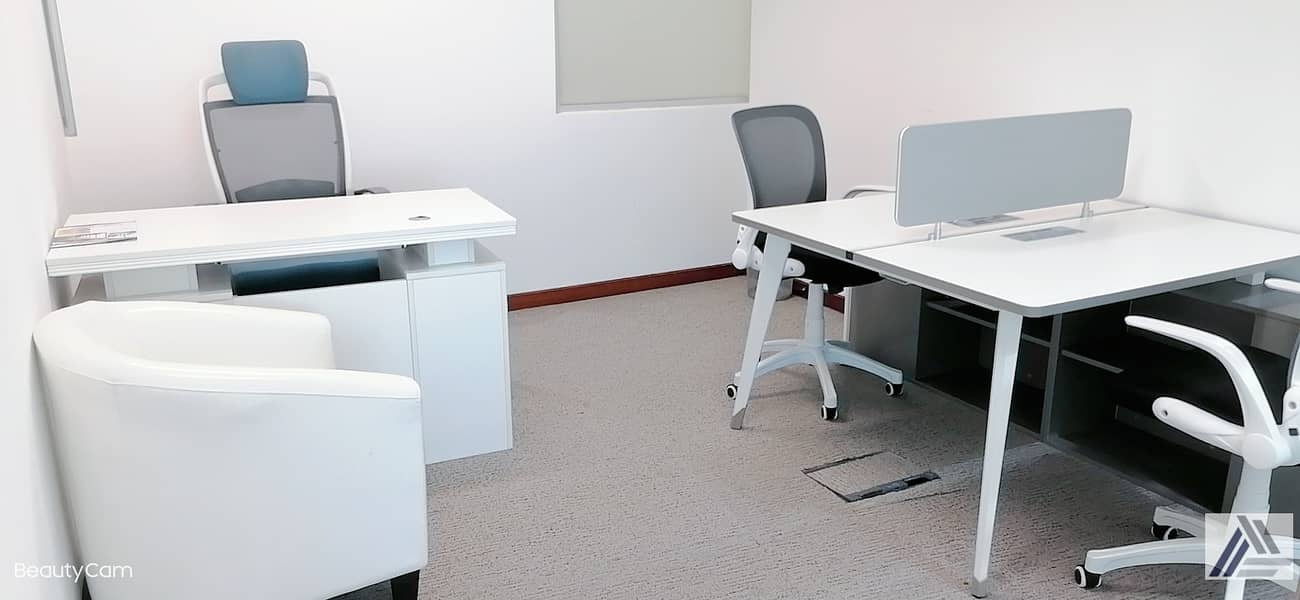 17 Deal of the week| Serviced and Furnished Sharing Office Good For 2 persons