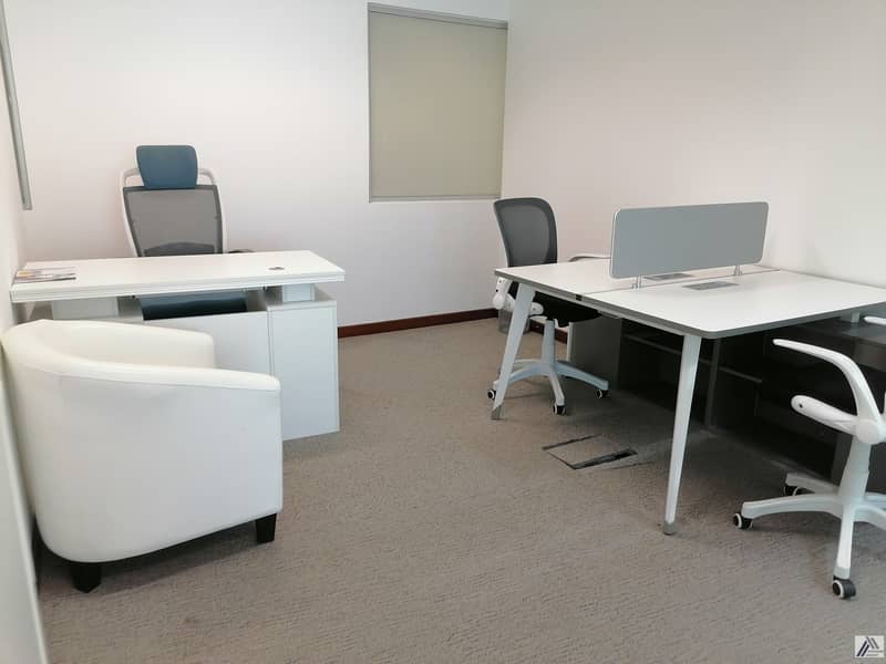 18 Deal of the week| Serviced and Furnished Sharing Office Good For 2 persons